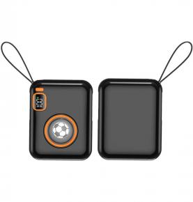 S1032 which 10000mAh Black football Cute Small Gift PD20W Fast Charge for iPhone and PD22.5W