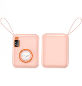 S1032 which 10000mAh Pink dog Cute Small Gift PD20W Fast Charge for iPhone and PD22.5W