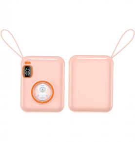 S1032 which 10000mAh Pink spaceman Cute Small Gift PD20W Fast Charge for iPhone and PD22.5W