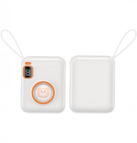 S1032 which 10000mAh Pink beer Cute Small Gift PD20W Fast Charge for iPhone and PD22.5W 