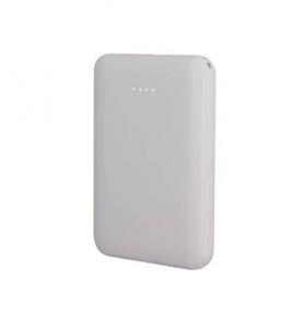 S0506 White Portable Mini Power Bank 5000mah Customized LogoMobile Phone Power Bank