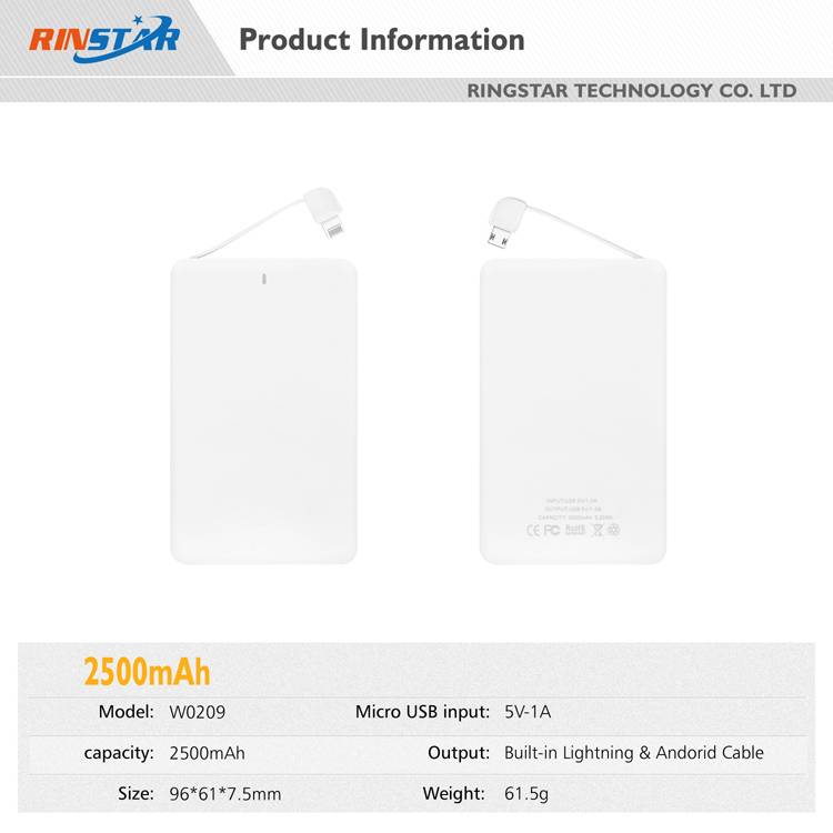 2500mAh Power Bank Built-in Lighting and Andorid-2in1cable (1).jpg